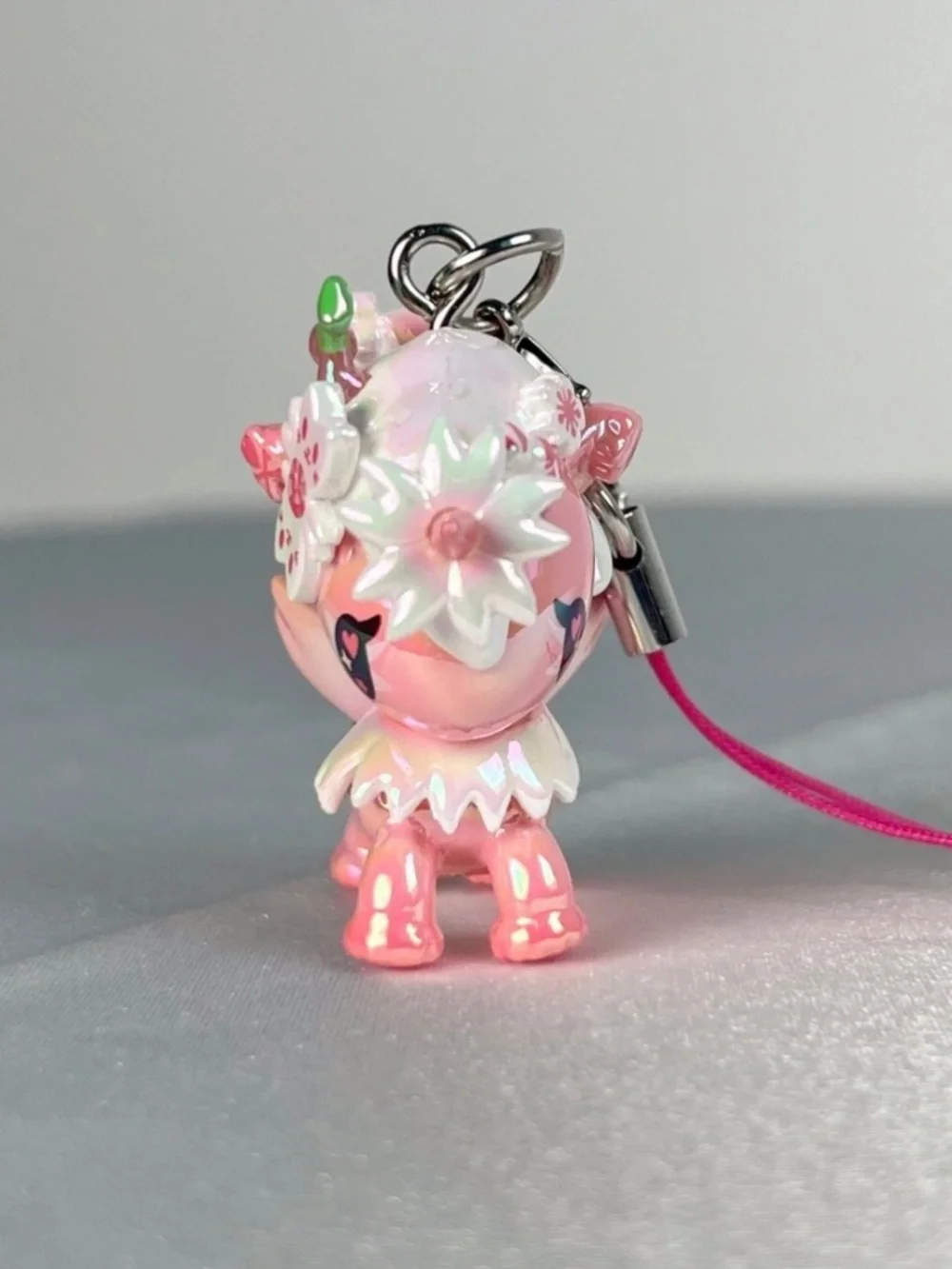 Tokidoki Cherry Blossom Shimmer Cherry Blossom Unicorno Frenzies Phone Bag Charm